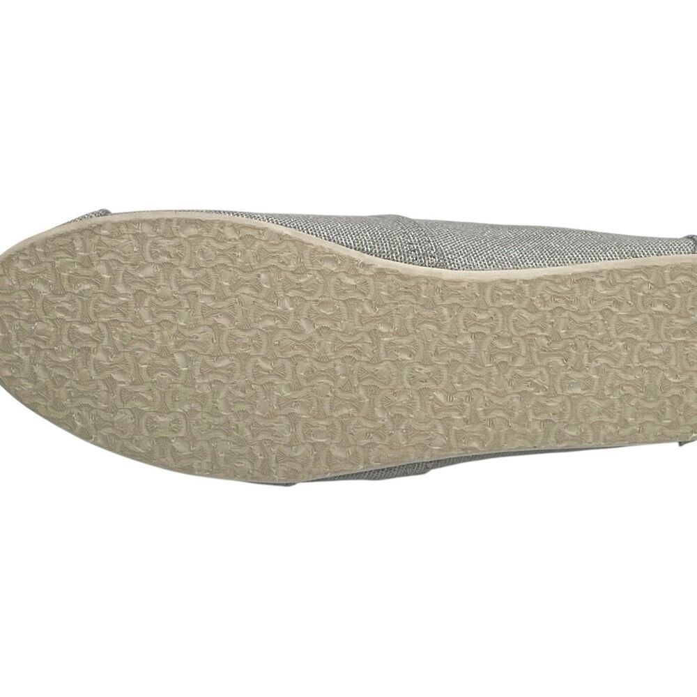 TOMS Classic Alpargata Silver Shimmer Slip On Flats Women’s Size 7 - Picture 5 of 7